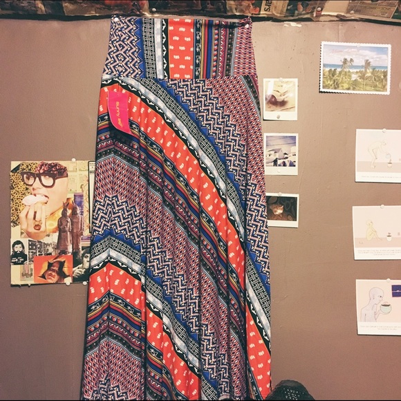 Bohemian Maxi Skirt