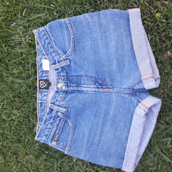High waisted shorts