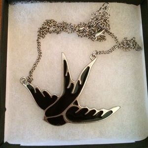 Necklace with Bird Pendant