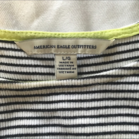 🚫SOLD🚫 on Merc American Eagle Striped Crop Tank - Picture 4 of 4