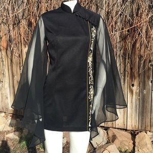 Stunning Vintage Alfred Shaheen Tunic Dress
