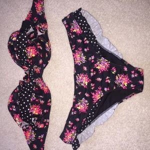 Selling both pieces or just the top.Whole suit 45!