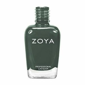 New Zoya Evvie nail polish greenish gray