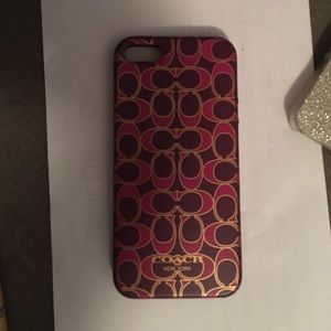Coach iPhone 5S phone case