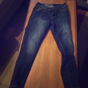 "Rockstar" fit denim jeans.