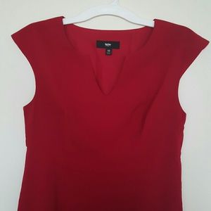 Red formal dress