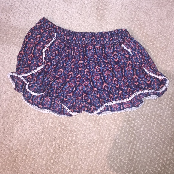 Cute Flowy Patterned Shorts