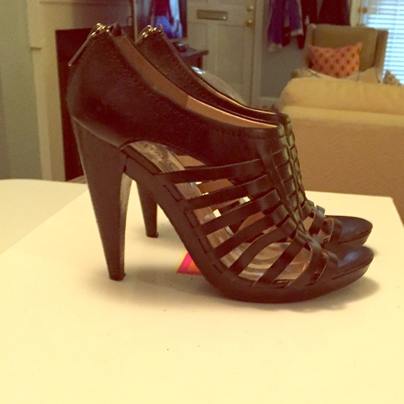 Michael kors caged booties