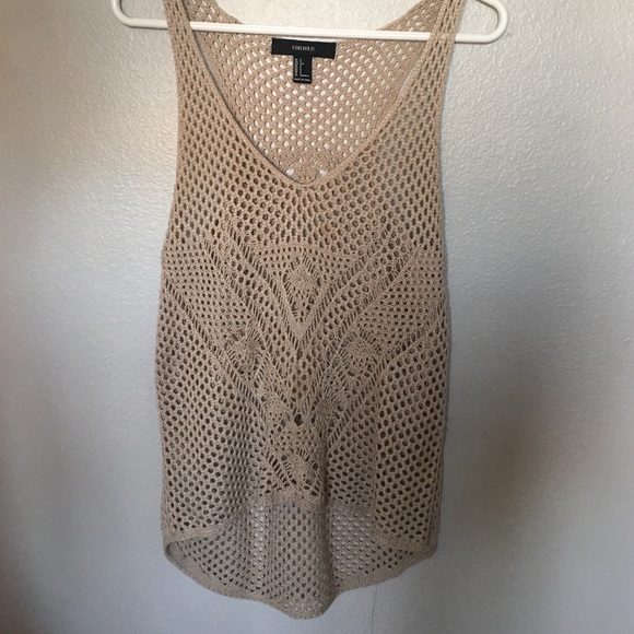 Knit Tan Tee Shirt