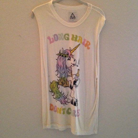 UNIF long hair don't care tank