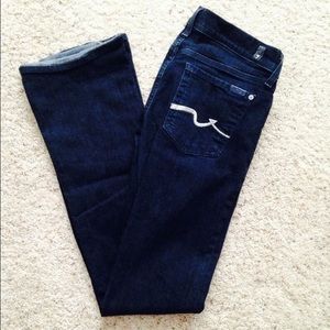 Seven for all Mankind dark wash jeans