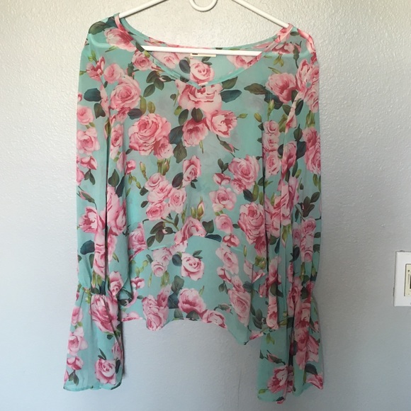 Floral Long Sleeve Blouse