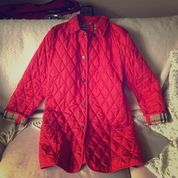 Burberry quilted jacket