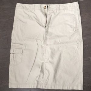Eddie Bauer Tan Skirt