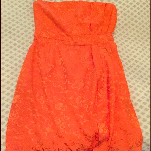 Tibi strapless cocktail dress