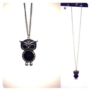 Casual owl necklace