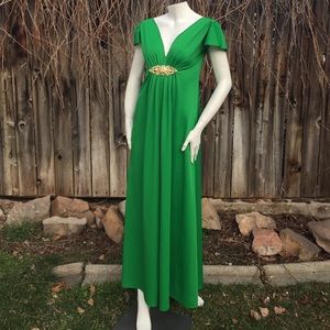 Show Stopper! Vintage Maxi Gown 1970's. Union made