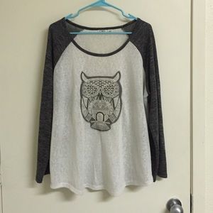 Long Sleeve Owl Shirt