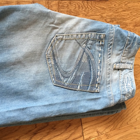 Silver jeans