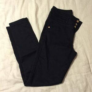 High waisted super skinny