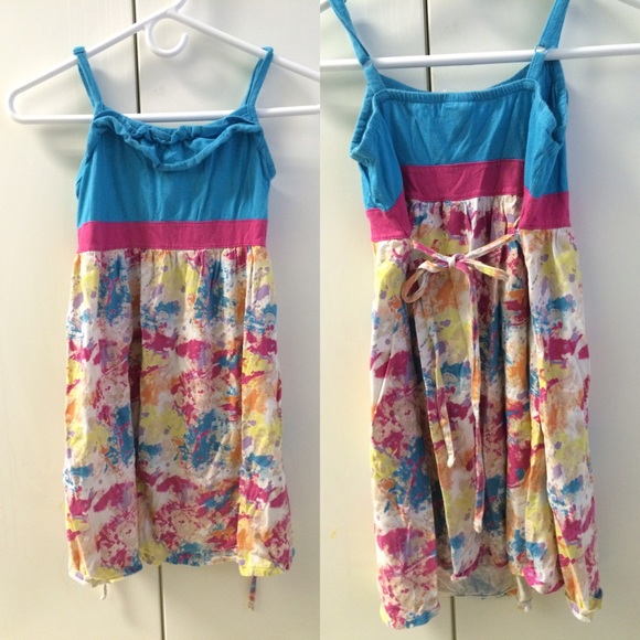 Colorful causal dress for kids!