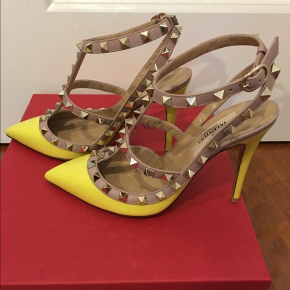 Valentino Rockstud Patent Slingbacks T.100 - Picture 2 of 4