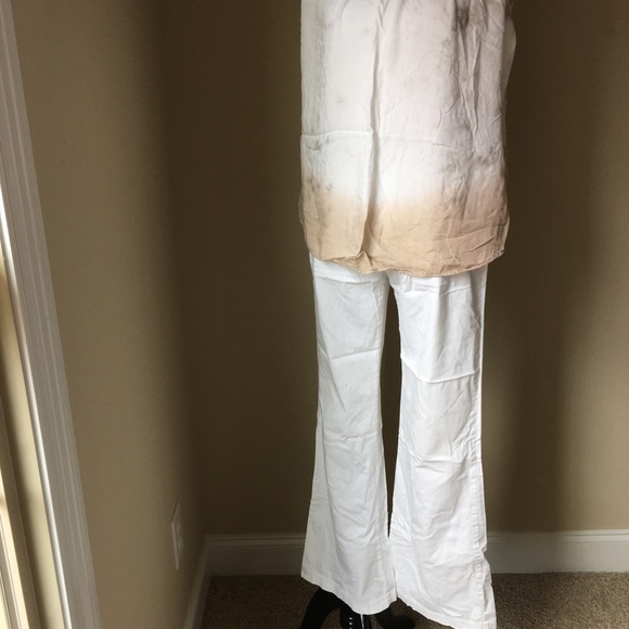 Maternity white and summer pants
