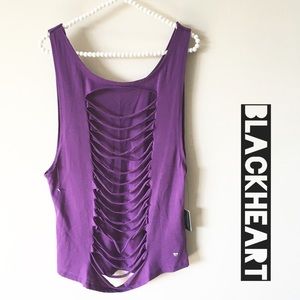 ⌛️Gone 3/14⌛️NWT Blackheart Slash Tank