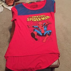 Spiderman shirt!