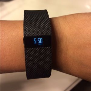 Fitbit Charge HR black size Large