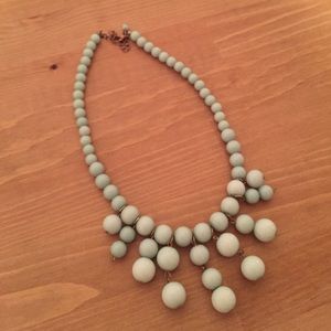Francesca's Light Teal Statement Necklace