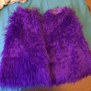 Purple rave fluffies!
