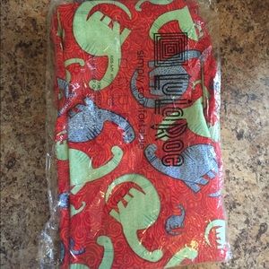 LuLaRoe dinosaur OS leggings