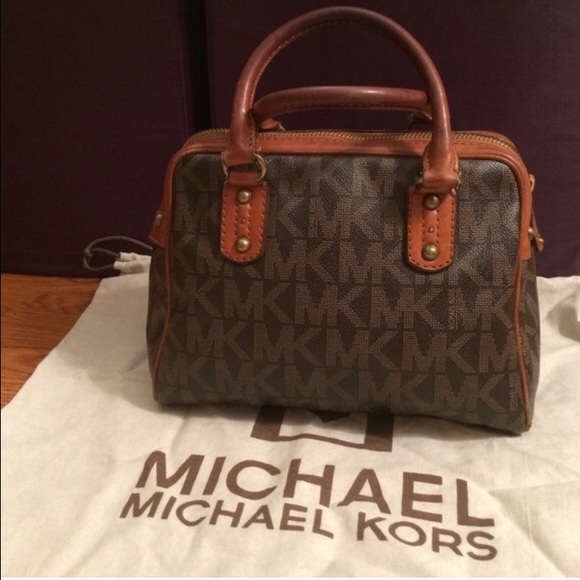 Michael Kors Monogram satchel purse