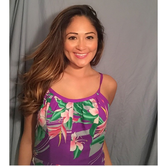 Purple Vintage Spring/Sunmer Dress