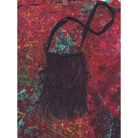Fringe purse