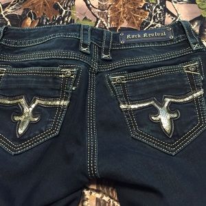 SZ. 29 Rock Revival skinny jeans. Worn 2x