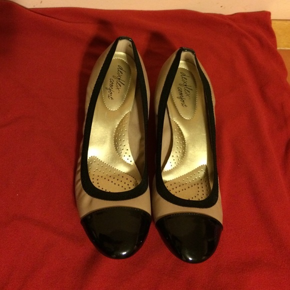 Women's dress shoes with little wedge.