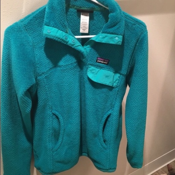 Teal fleece Patagonia!