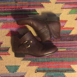 Naturalizer Brown Ankle Boots