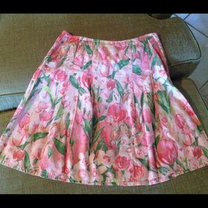 Tommy Hilfiger Floral Skirt Sz 8P