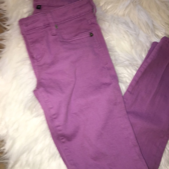 Purple Skinny Jeans