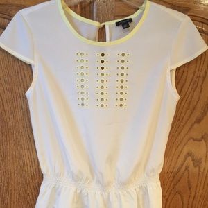 Ann Taylor peplum top