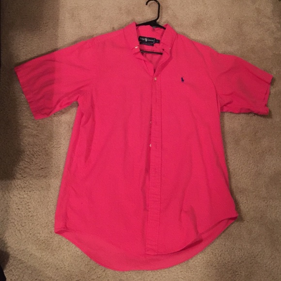 Large Ralph Lauren Polo Shirt Mens Large
