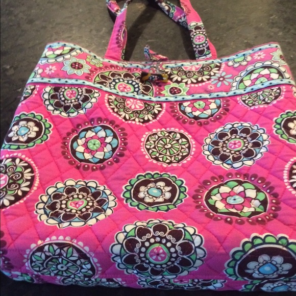 Vera Bradley pink tote
