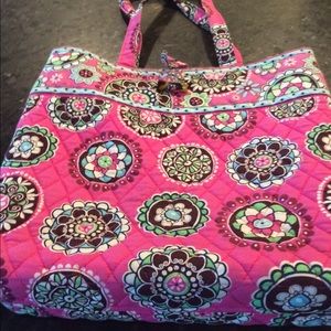 Vera Bradley pink tote