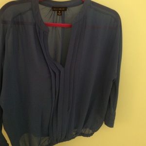 Willi Smith Sheer Blouse