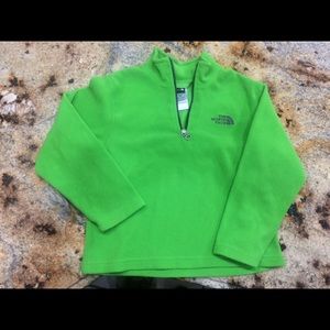 North face Boys fleece pullover XS 6