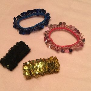 4 FUN STRETCHY/ SPARKY BRACELETS 🌟