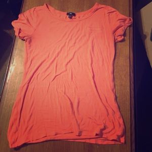 Orange short sleeve top!